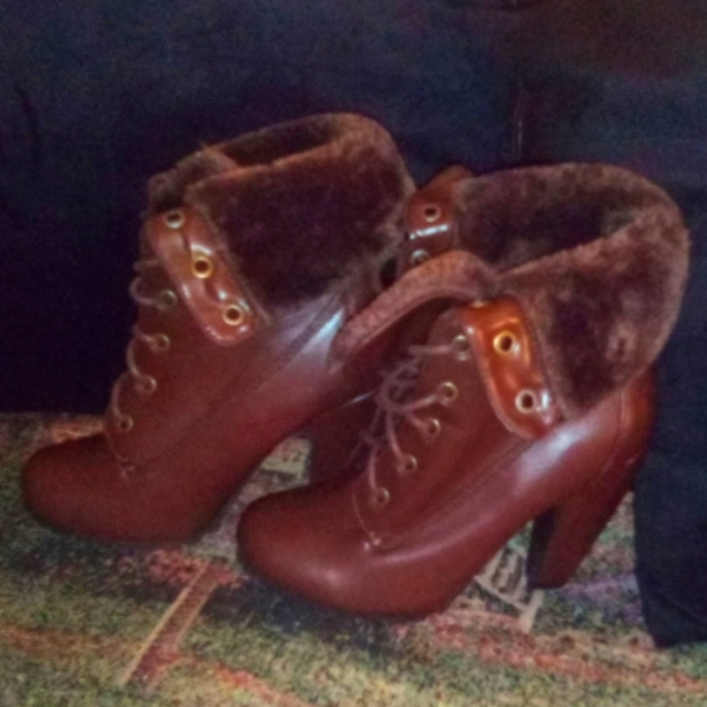BAMBOO FAUX FUR BOOTS